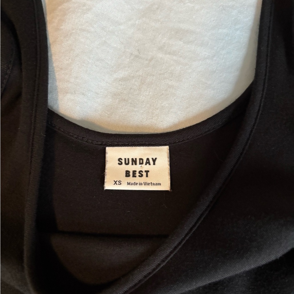 Sunday Best Black Fit and Flare Mini Dress - Picture 2 of 8